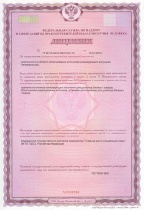 Лицензия на осуществление деятельности в области использования источников ионизирующего излучения (генерирующих); хранение источников ионизирующего излучения для досмотра багажа и товаров