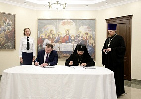 Спецсвязь и Подворье Патриарха Московского и всея Руси храма Живоначальной Троицы в Свиблово заключили соглашение о сотрудничестве