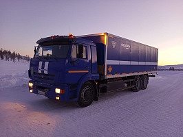 Снежная сказка на маршрутах Спецсвязи